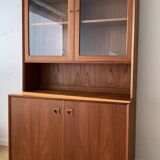 Scandinavian teak display cabinet from the 60s by Erik Brouer