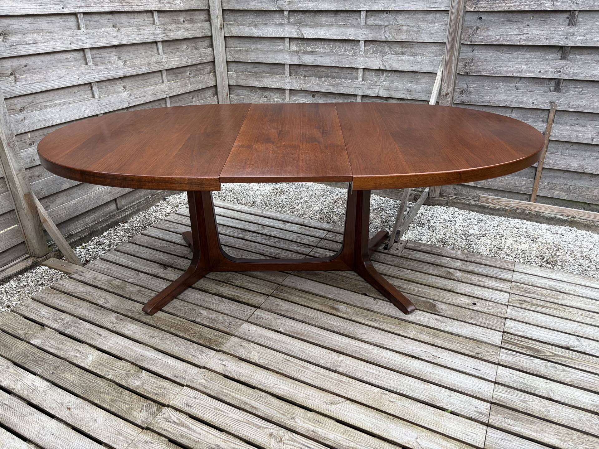 Oval table Baumann, extendable 256cm