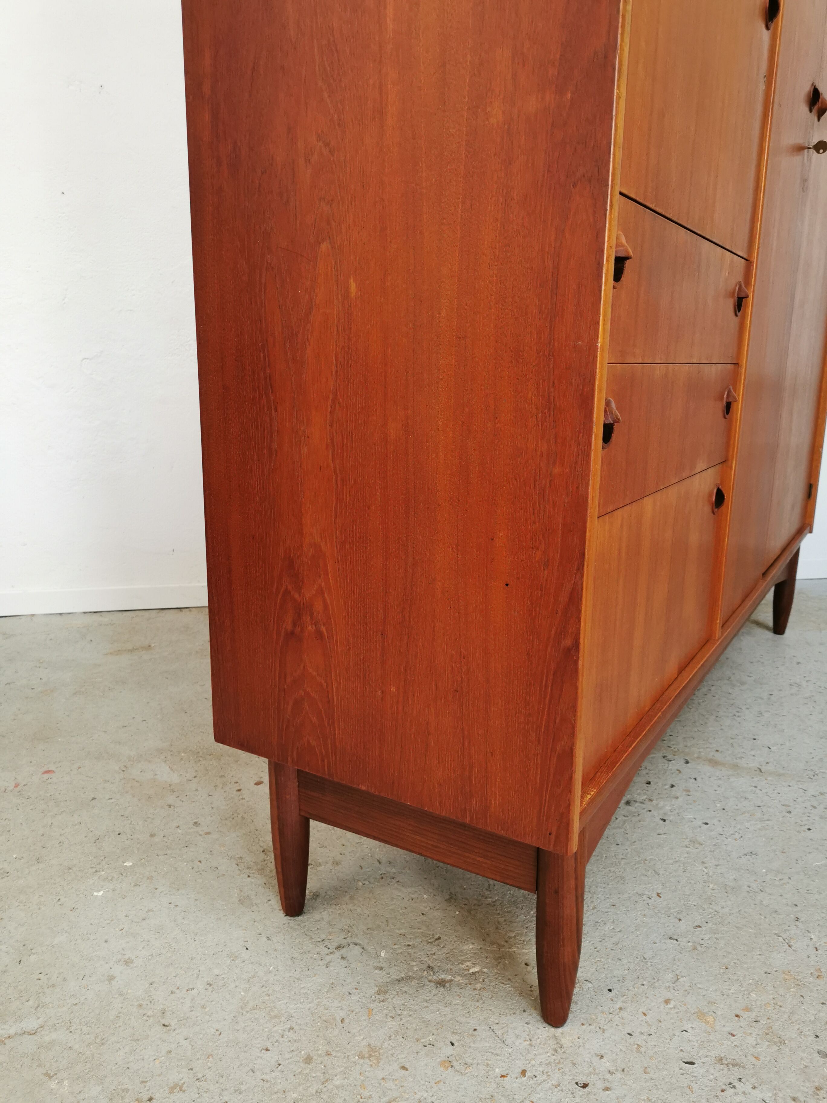 Teak cabinet design Tricoire & Vecchione