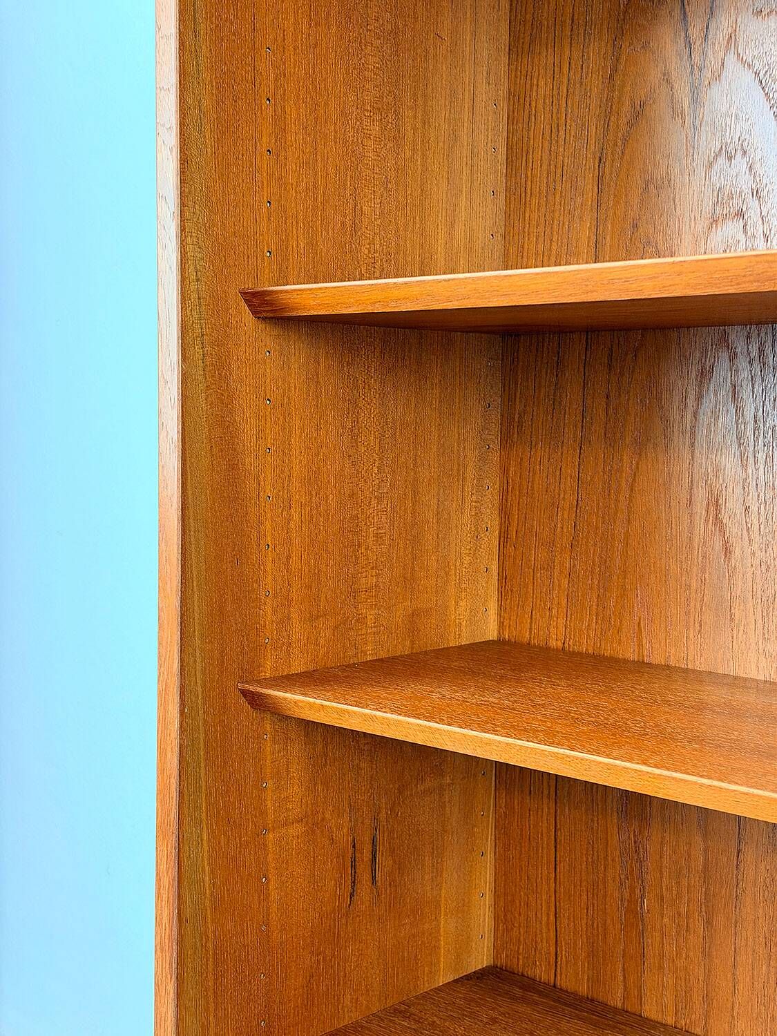 Danish Teak Cabinet with Glass Doors by Carlo Jensen for Hundevad, 1960s