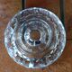 Duo of crystal candle holders - ARC France