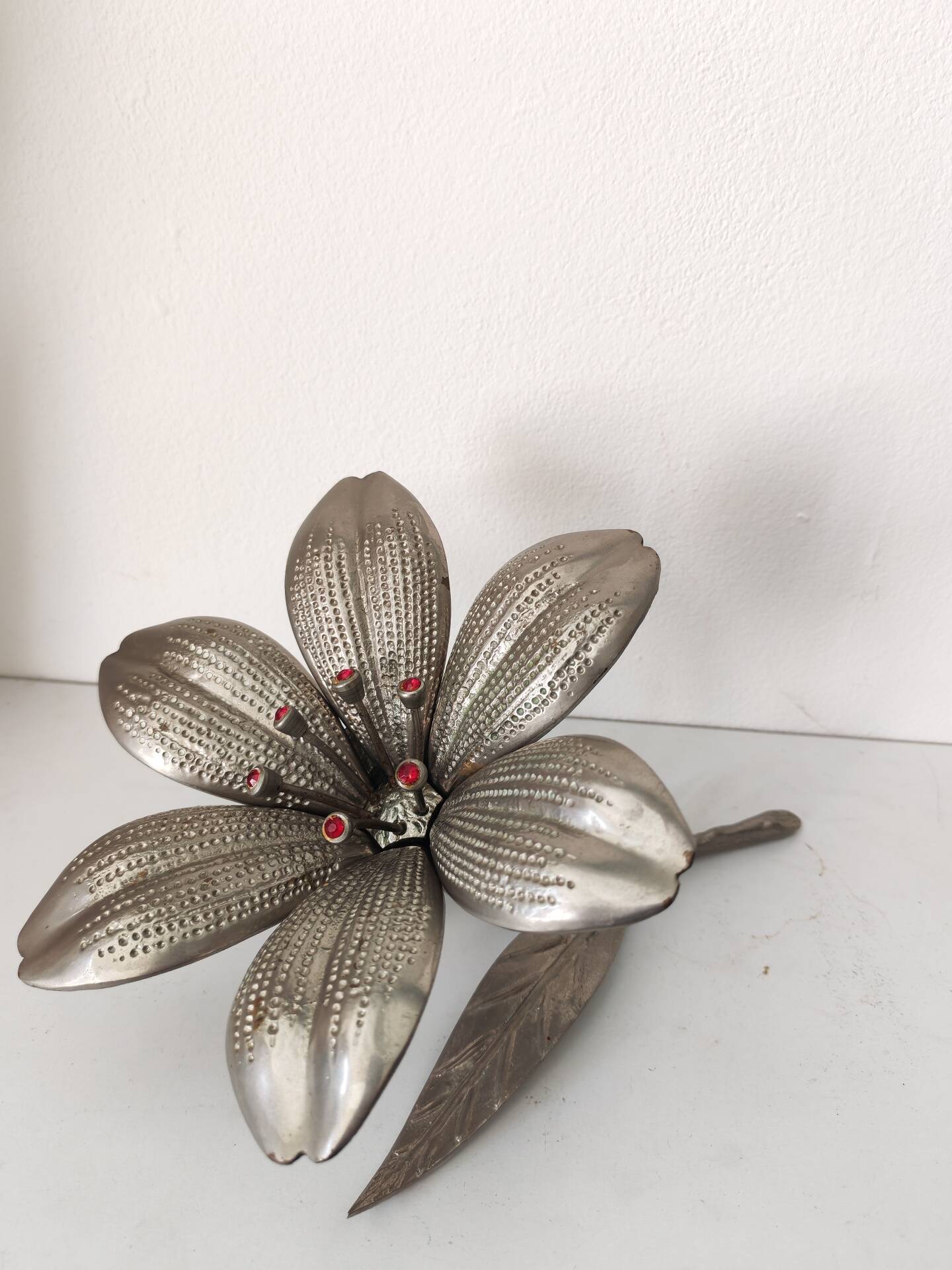Cendrier Fleur de Lotus en laiton
