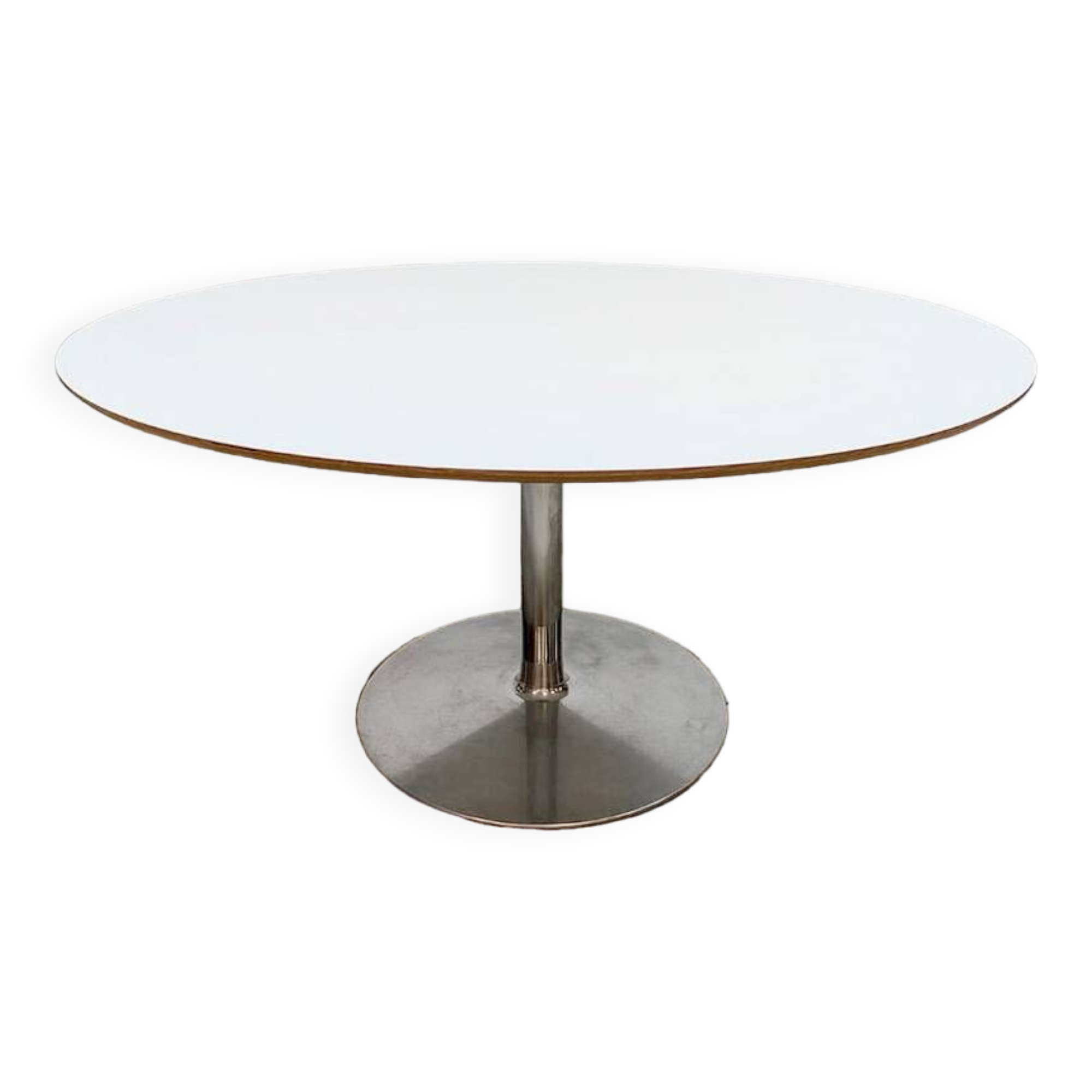 Table à manger ovale design vintage hollandais Pierre Paulin Artifort
