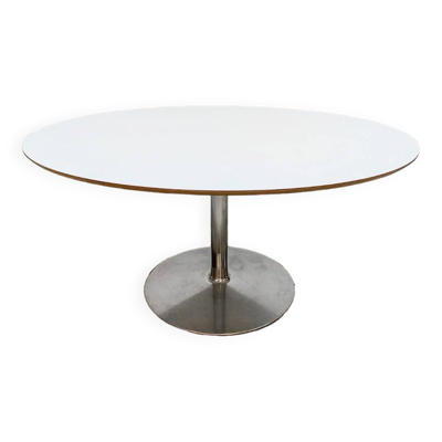 Table à manger ovale design vintage hollandais Pierre Paulin Artifort