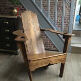 Wooden armchair