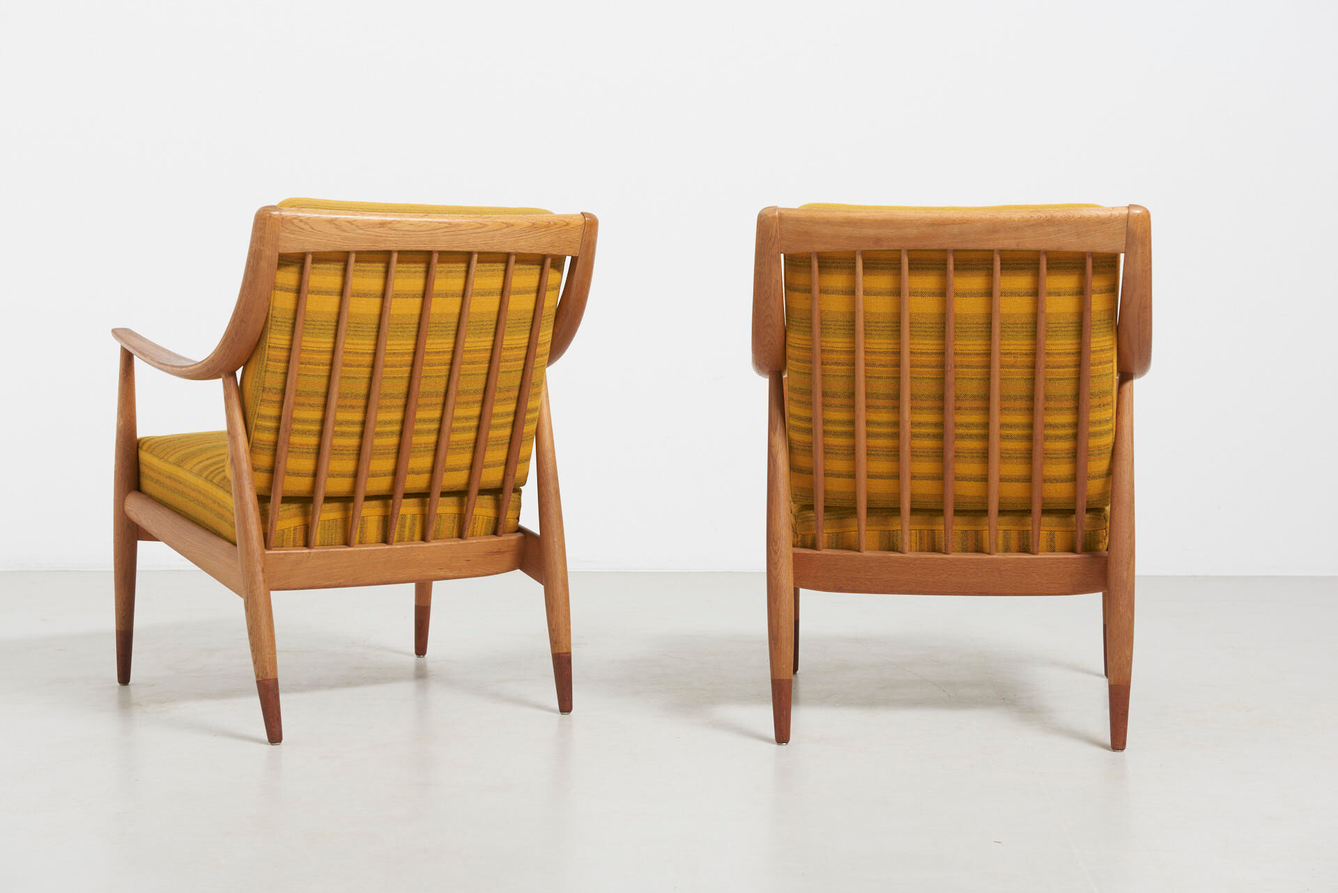Pair of Armchairs Model FD 144 by Peter Hvidt and Orla Mølgaard-Nielsen, Denmark - 1950's