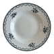 Antique deep plate — Céranord pottery, "Siamand" model