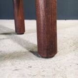 Brutalist bar stool by Charles Dudouyt, France, 1940s.