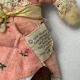 Jouets anciens, deux poupées de poche chiffon Wolpit California 1975