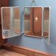 Barber mirror triptych
