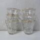 6 bistro glasses