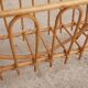 Porte-revues vintage en rotin
