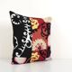 Vintage embroidered cushion cover 46x48 cm