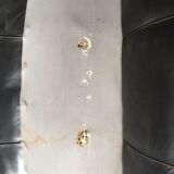 Canape Leather type Pullman 1940 3 places