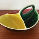 Vintage aperitif dish in ceramic 1950s