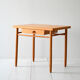 1960s Scandinavian Beechwood Bedside Table