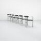 Trix Dining Chair Set by Karl Friedrich Förster for KFF 1980s