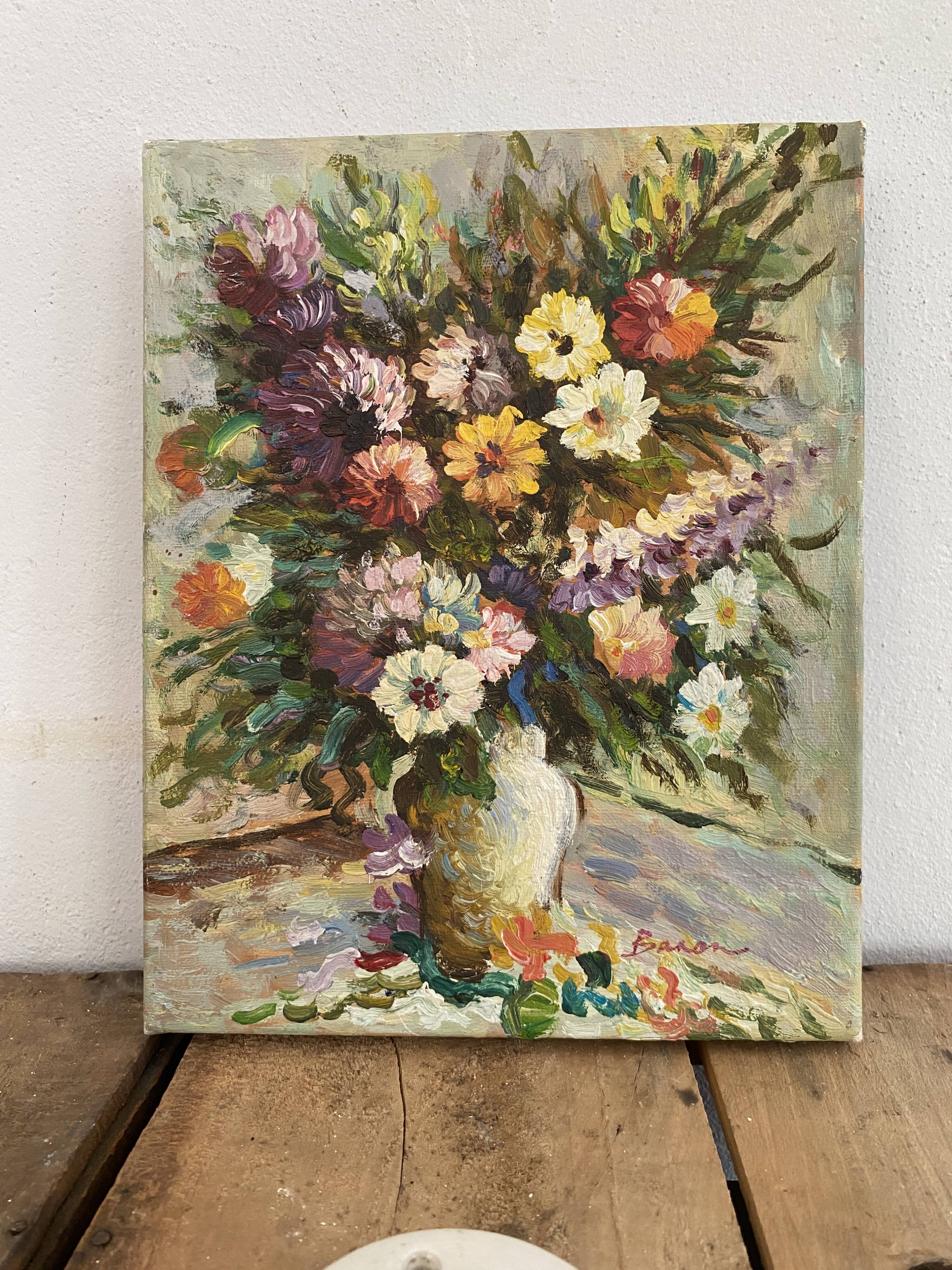 Oil painting on canvas