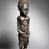 African statue - Ethnic decoration of Ivory Coast