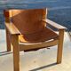 Leather lounge chair 'Natura', Karin Mobring, Ikea, Sweden, 70s