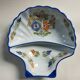 Porcelain molds & fries plate Croquet Quimper