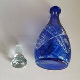 Carafe et 6 verres - verre taillé