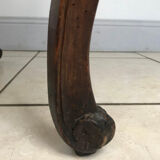 Louis XV vintage cabriolet armchair "à la Reine", 18th century