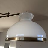 Brass and opaline pool suspension