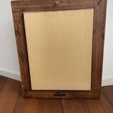 Vintage gold mirror 42 x 50 cm