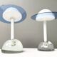 Pair of "Plutone" glass table lamps, model 2701, by Daniela Puppa for Fontana Arte, Italy, 1981