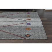 1970s Vintage Turkish Oushak Handmade Wool Cotton Gray Area Rug 200x316