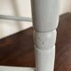 Tabouret pin vert céladon