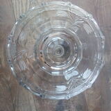 Chiseled crystal empty pocket cup