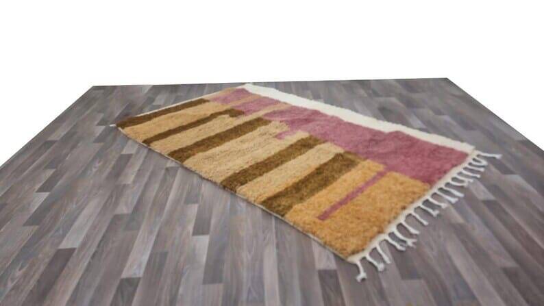 Handmade Berber rug size 2/3 m