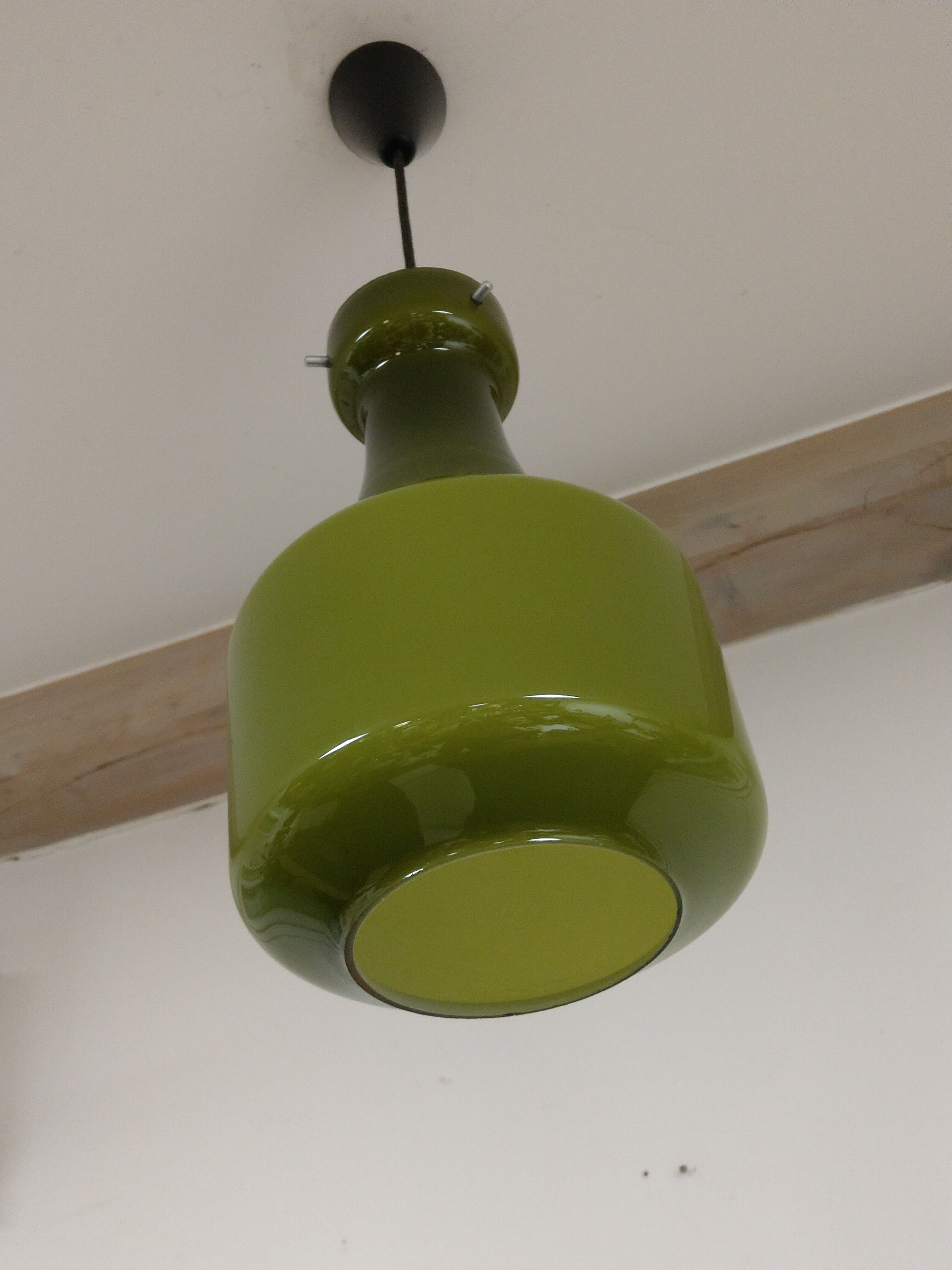 Opaline Targetti hanging lamp