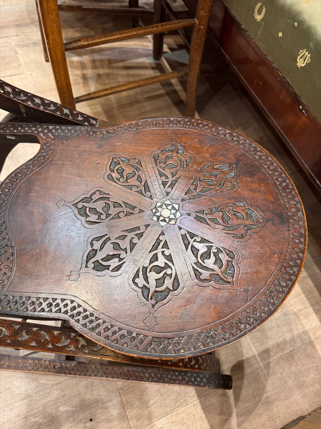 Orient rocking chair