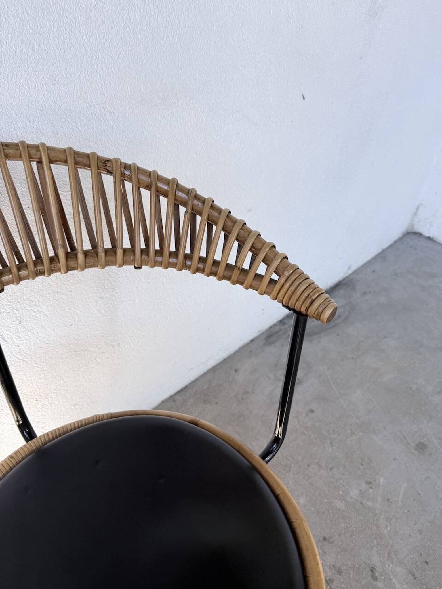 Rattan chair Dirk Van Sliedregt