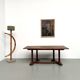 Art Deco dining table or desk in oak and beech – 1930s