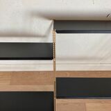 Triple wall shelves modular system