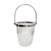 Seau à glace  en cristal d’Arques, années 70