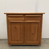 Buffet vintage en pin des années 70