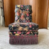 Jean Roche floral armchair