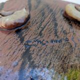 Georges Sybesma trois plats  céramique grès vers 1990/2000