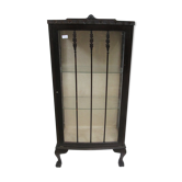 Vitrine en acajou