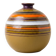 Striped vase Aldo Londi style -Bitossi 1970s