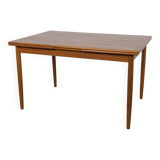 Mid Century Teak Extendable Dining Table, Denmark, 1960s