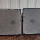 Squirrel bookends signed Tedo, Art Deco