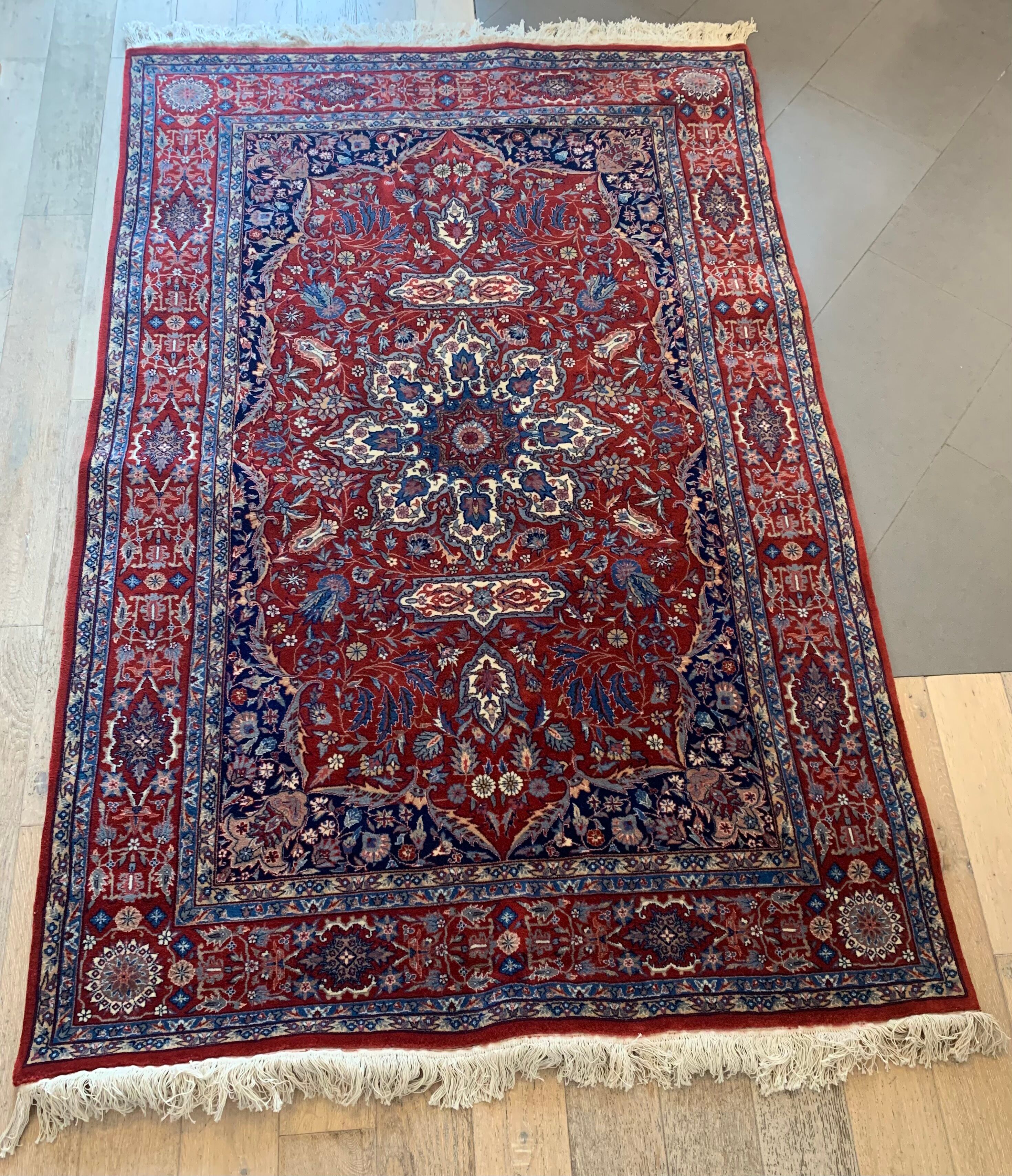 Handmade oriental carpet