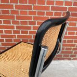Chair in chrome and black
