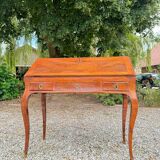Louis xv period marquetry sloping desk, 18th century stamped criaerd